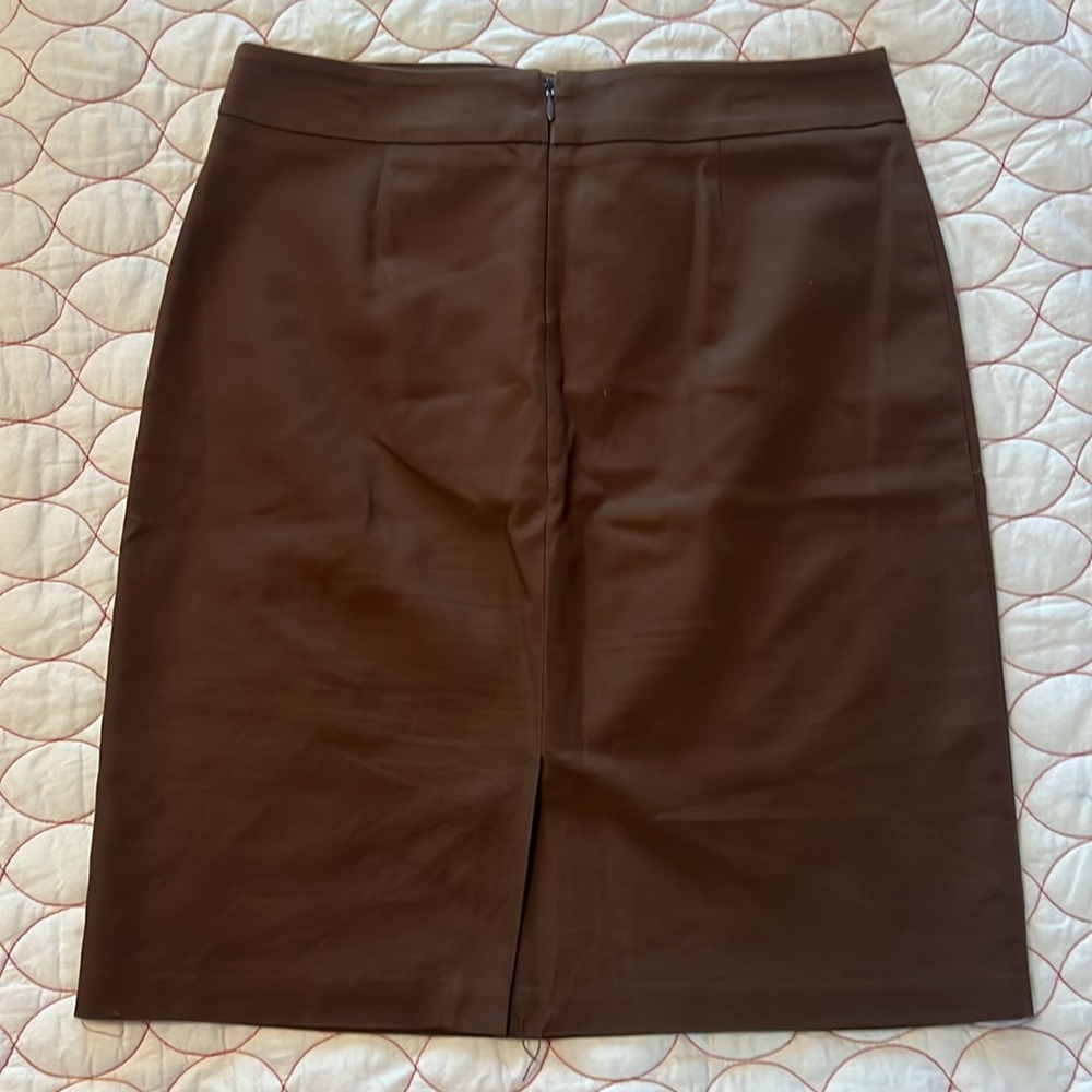 New York & Company Brown Pencil Skirt - Picture 4 of 4